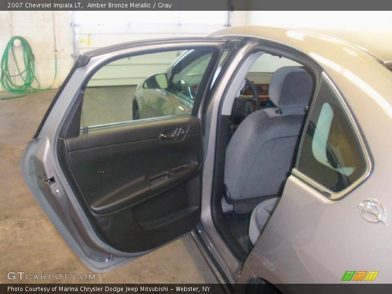 Amber Bronze Metallic / Gray 2007 Chevrolet Impala LT