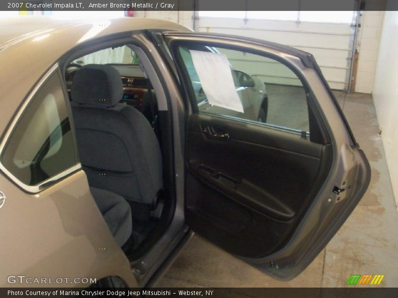 Amber Bronze Metallic / Gray 2007 Chevrolet Impala LT