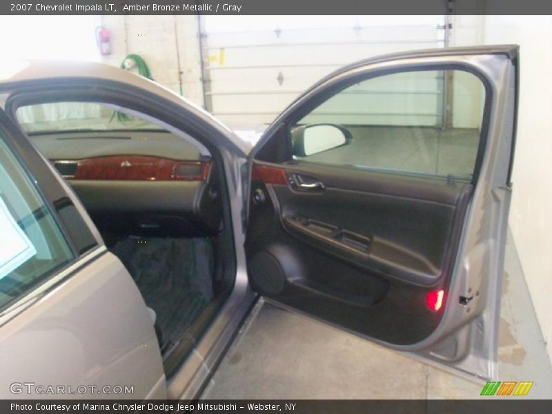 Amber Bronze Metallic / Gray 2007 Chevrolet Impala LT