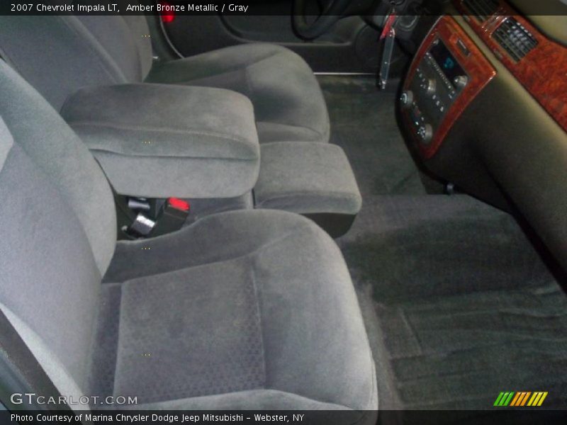 Amber Bronze Metallic / Gray 2007 Chevrolet Impala LT