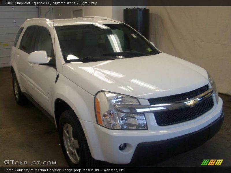 Summit White / Light Gray 2006 Chevrolet Equinox LT