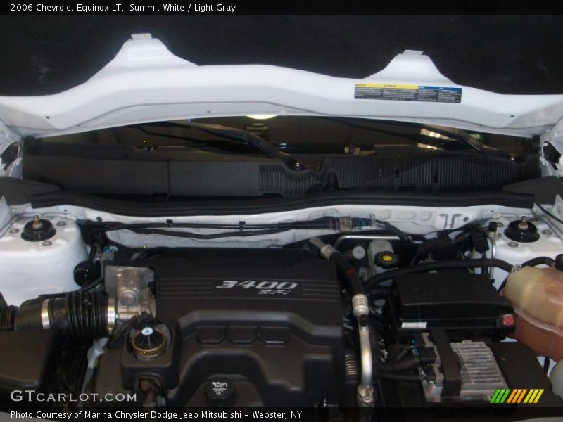 Summit White / Light Gray 2006 Chevrolet Equinox LT