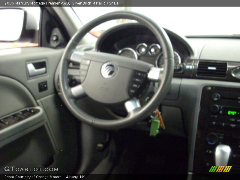 Silver Birch Metallic / Shale 2006 Mercury Montego Premier AWD