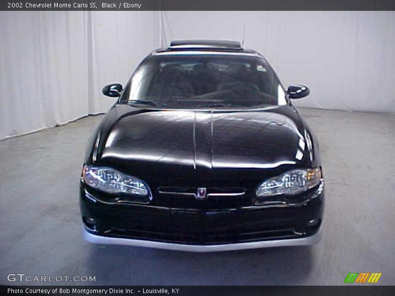 Black / Ebony 2002 Chevrolet Monte Carlo SS