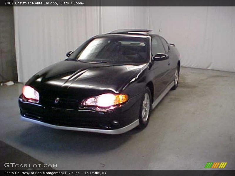 Black / Ebony 2002 Chevrolet Monte Carlo SS