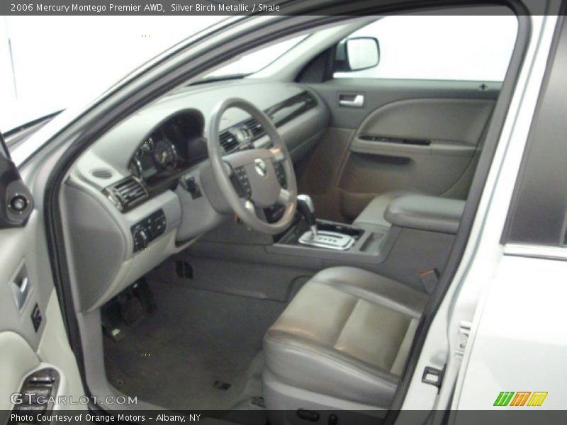 Silver Birch Metallic / Shale 2006 Mercury Montego Premier AWD