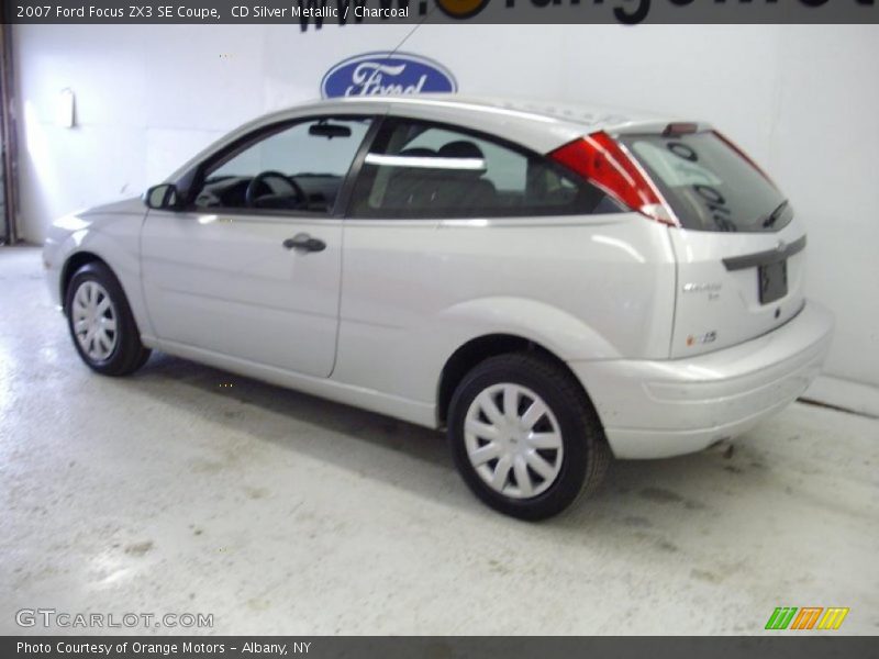 CD Silver Metallic / Charcoal 2007 Ford Focus ZX3 SE Coupe