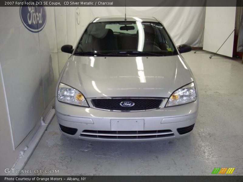 CD Silver Metallic / Charcoal 2007 Ford Focus ZX3 SE Coupe