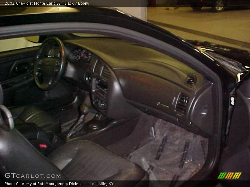 Black / Ebony 2002 Chevrolet Monte Carlo SS