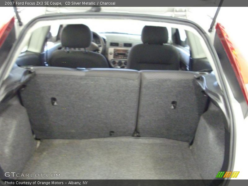 CD Silver Metallic / Charcoal 2007 Ford Focus ZX3 SE Coupe