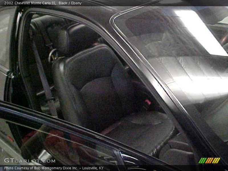 Black / Ebony 2002 Chevrolet Monte Carlo SS