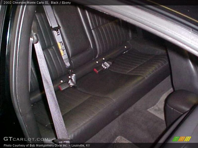 Black / Ebony 2002 Chevrolet Monte Carlo SS