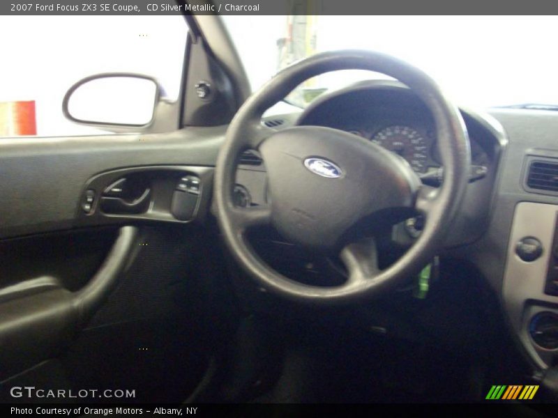 CD Silver Metallic / Charcoal 2007 Ford Focus ZX3 SE Coupe