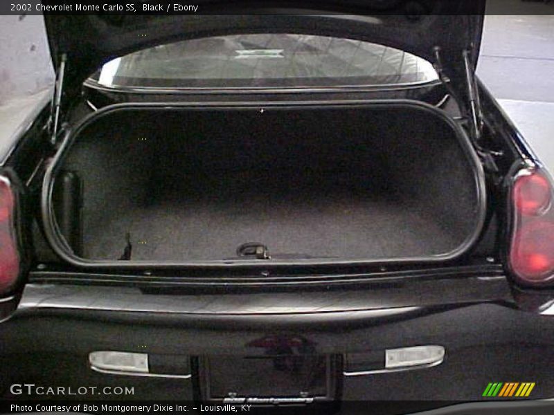 Black / Ebony 2002 Chevrolet Monte Carlo SS