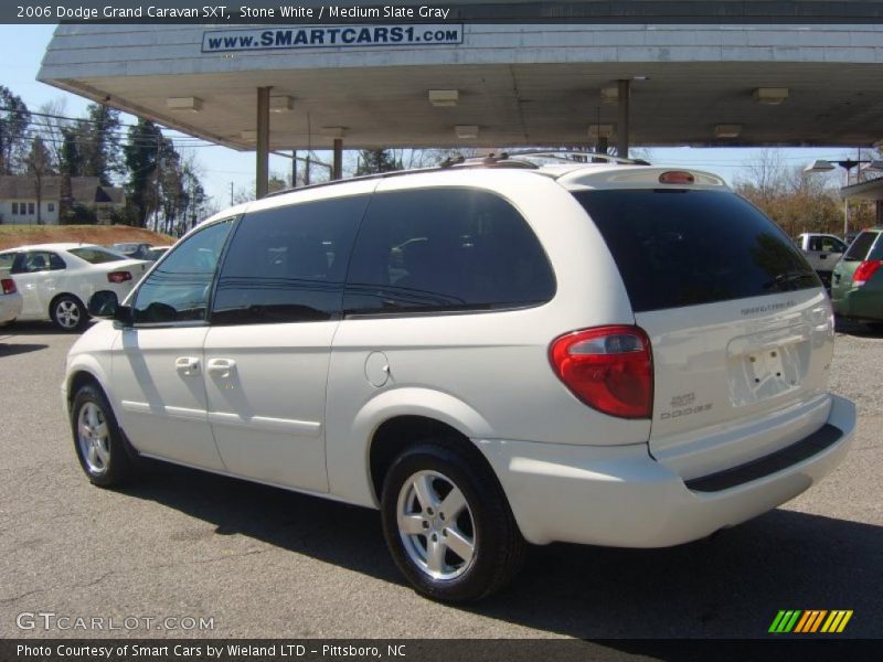 Stone White / Medium Slate Gray 2006 Dodge Grand Caravan SXT