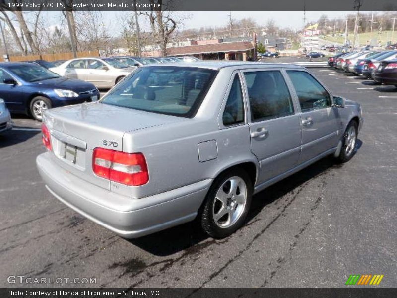 Pewter Silver Metallic / Graphite 1999 Volvo S70 T5