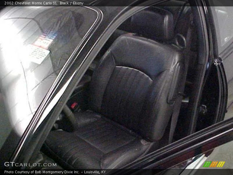 Black / Ebony 2002 Chevrolet Monte Carlo SS