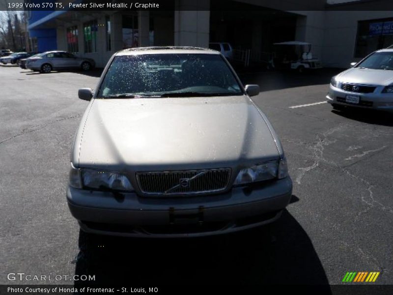 Pewter Silver Metallic / Graphite 1999 Volvo S70 T5