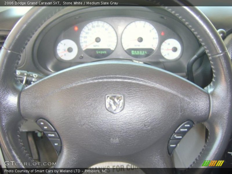 Stone White / Medium Slate Gray 2006 Dodge Grand Caravan SXT