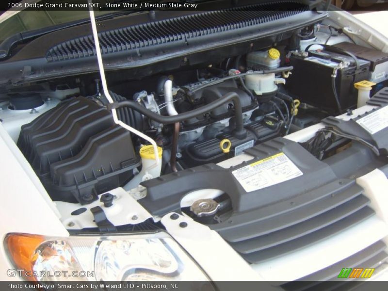 Stone White / Medium Slate Gray 2006 Dodge Grand Caravan SXT