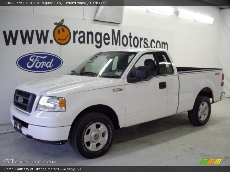 Oxford White / Dark Flint 2004 Ford F150 STX Regular Cab