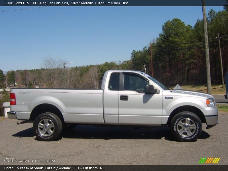 Silver Metallic / Medium/Dark Flint 2006 Ford F150 XLT Regular Cab 4x4