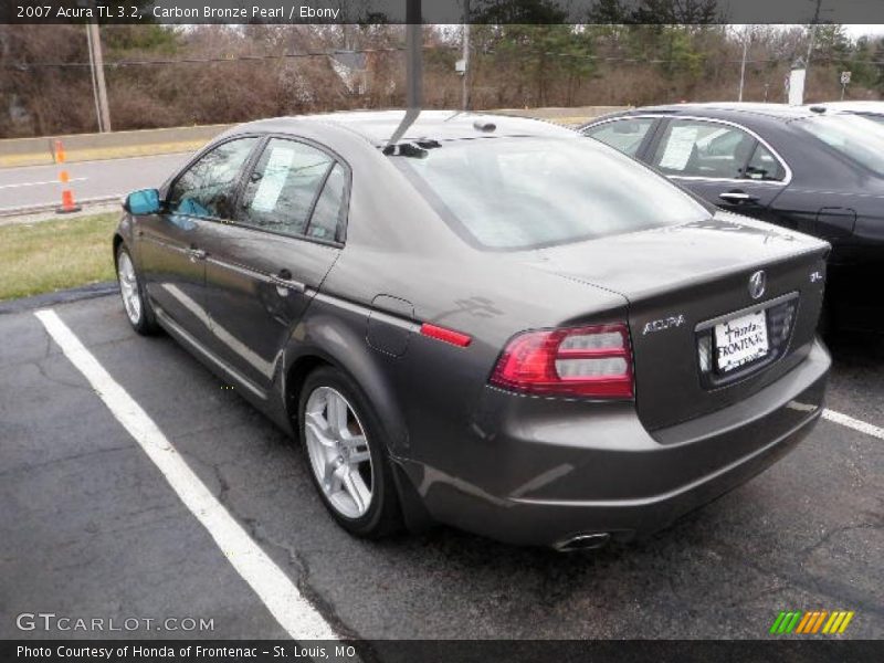 Carbon Bronze Pearl / Ebony 2007 Acura TL 3.2