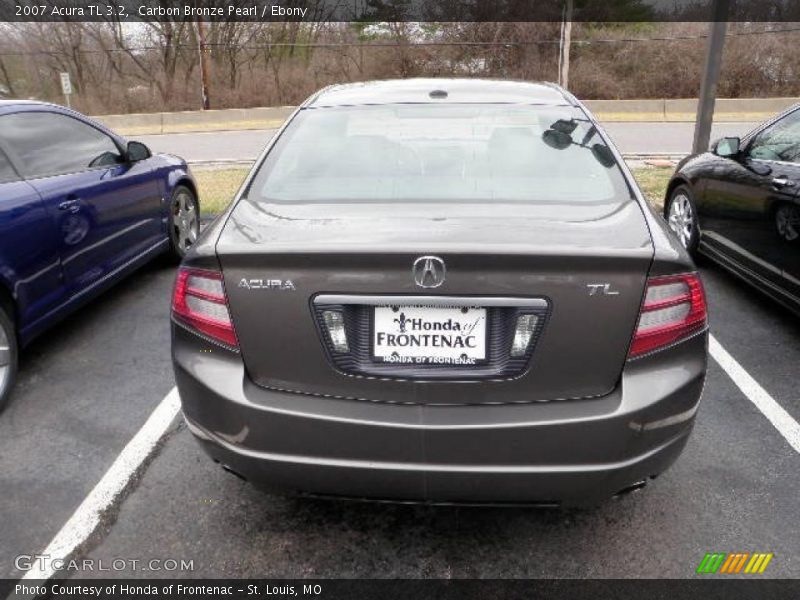 Carbon Bronze Pearl / Ebony 2007 Acura TL 3.2