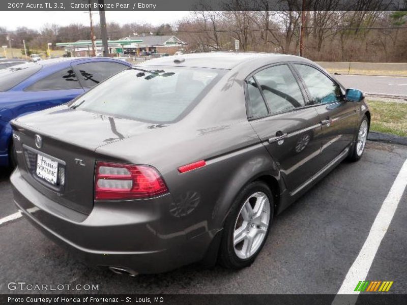 Carbon Bronze Pearl / Ebony 2007 Acura TL 3.2