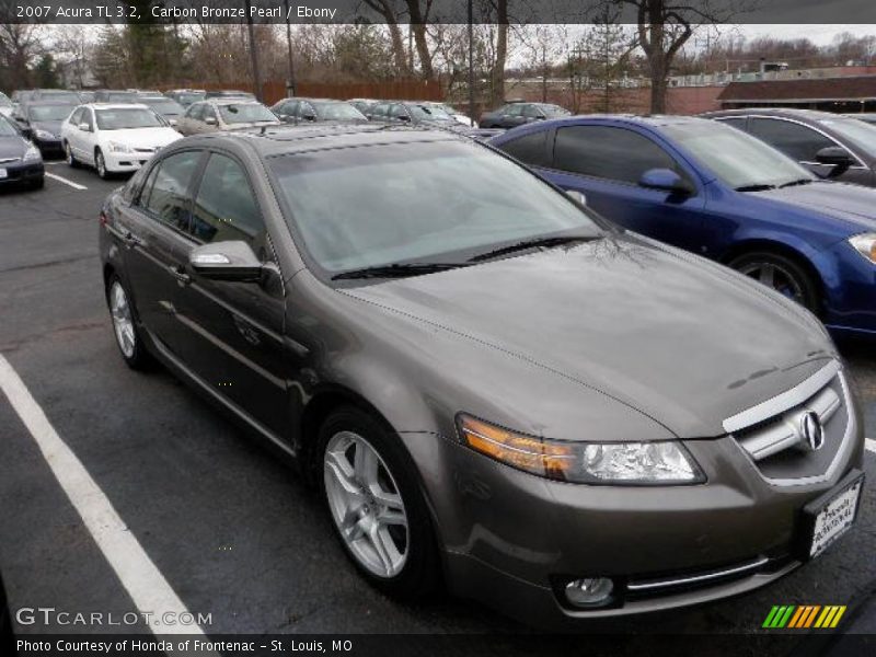 Carbon Bronze Pearl / Ebony 2007 Acura TL 3.2
