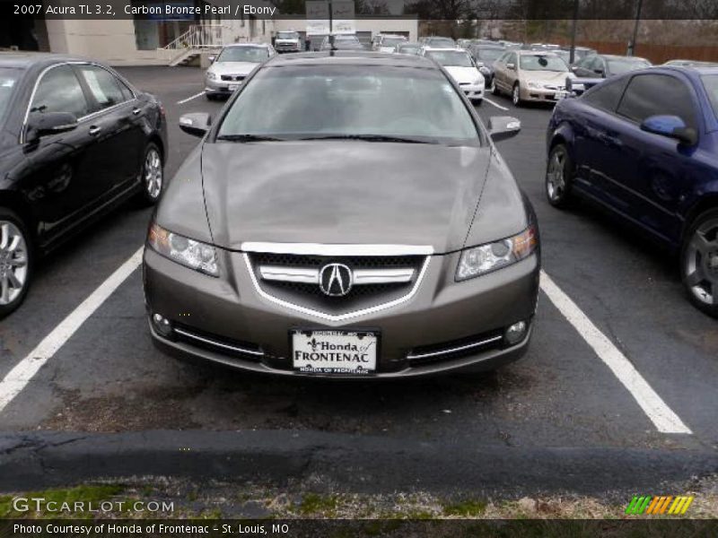 Carbon Bronze Pearl / Ebony 2007 Acura TL 3.2