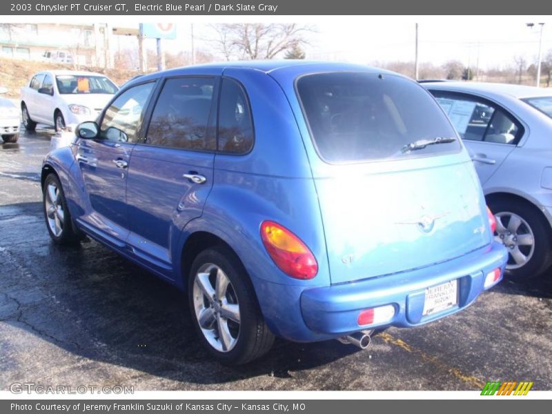 Electric Blue Pearl / Dark Slate Gray 2003 Chrysler PT Cruiser GT
