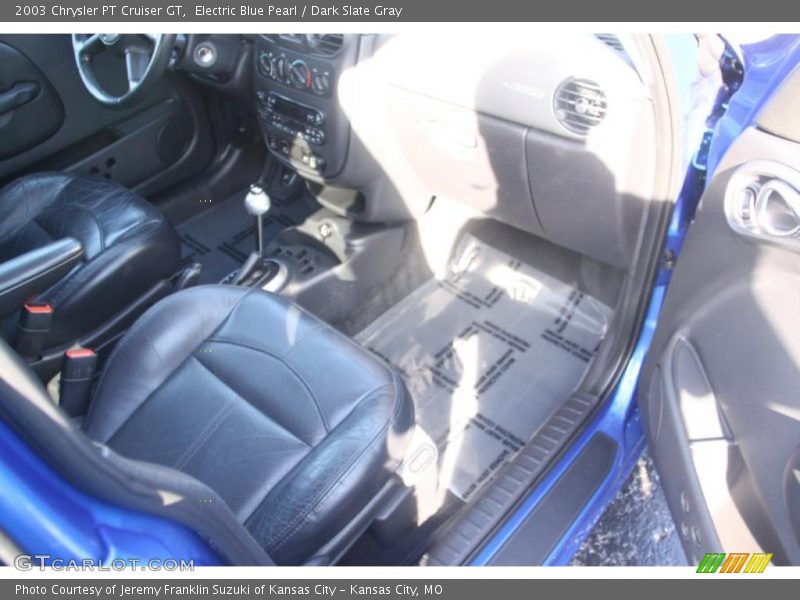 Electric Blue Pearl / Dark Slate Gray 2003 Chrysler PT Cruiser GT