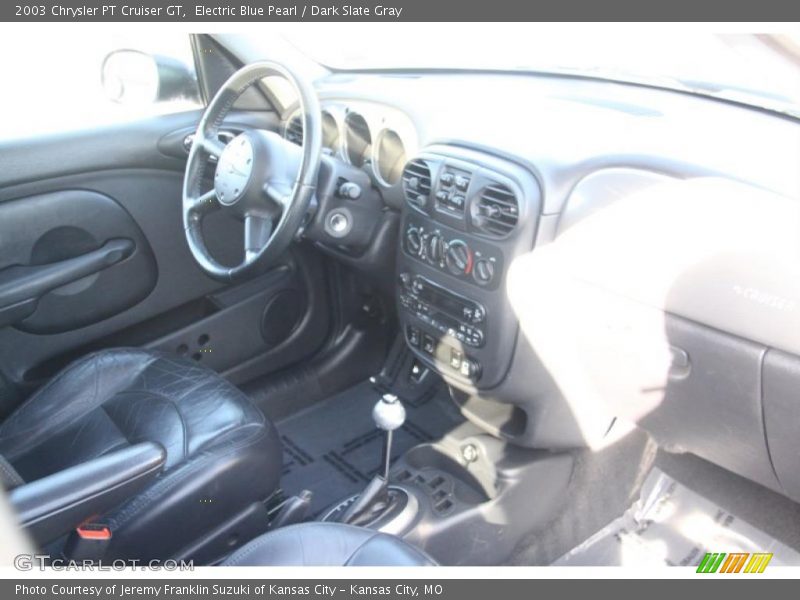 Electric Blue Pearl / Dark Slate Gray 2003 Chrysler PT Cruiser GT