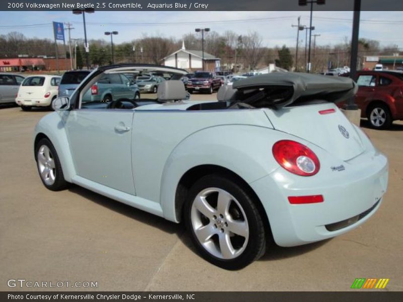 Aquarius Blue / Grey 2006 Volkswagen New Beetle 2.5 Convertible