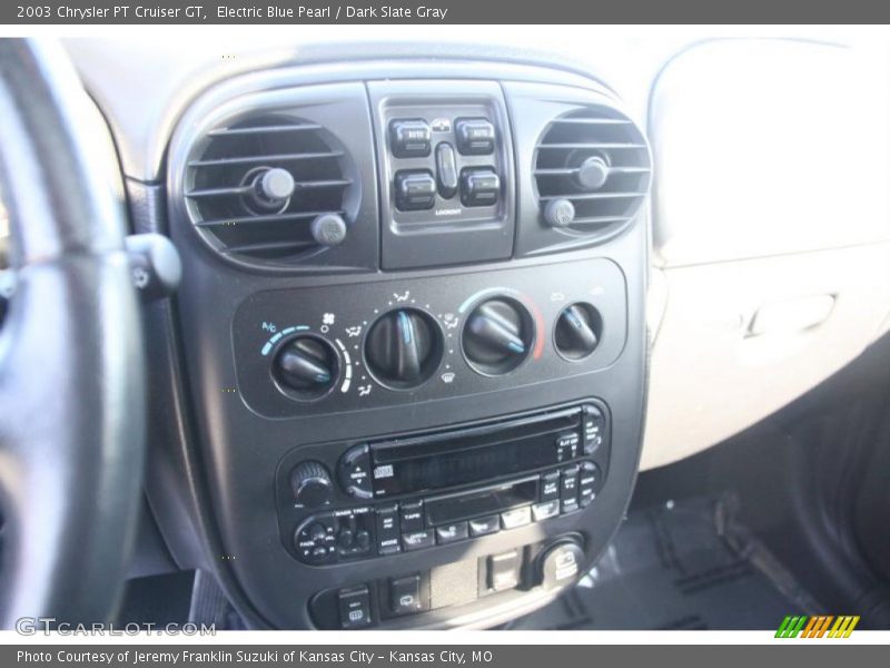Electric Blue Pearl / Dark Slate Gray 2003 Chrysler PT Cruiser GT