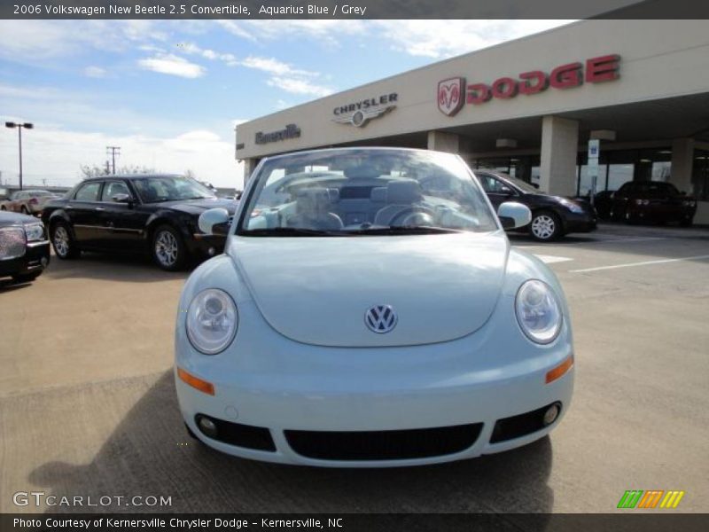 Aquarius Blue / Grey 2006 Volkswagen New Beetle 2.5 Convertible