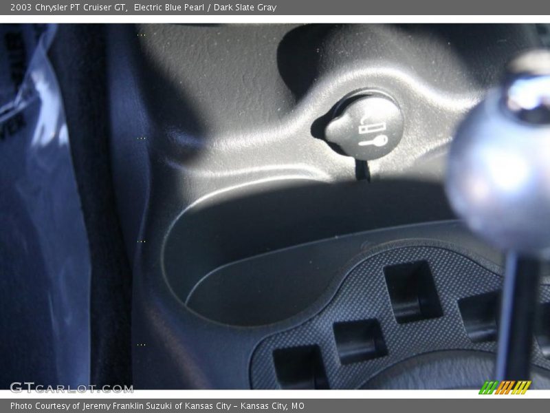 Electric Blue Pearl / Dark Slate Gray 2003 Chrysler PT Cruiser GT