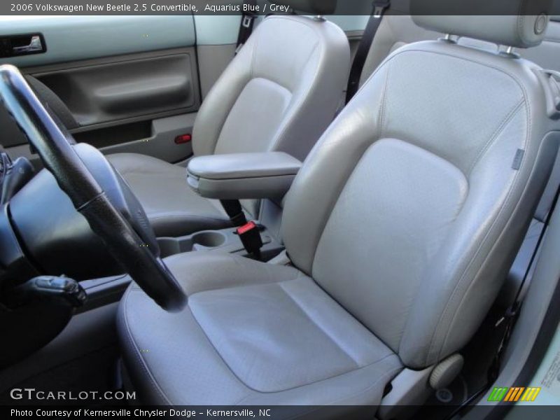 Aquarius Blue / Grey 2006 Volkswagen New Beetle 2.5 Convertible