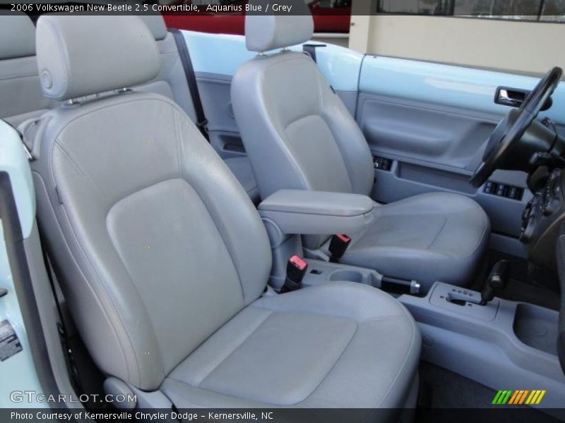 Aquarius Blue / Grey 2006 Volkswagen New Beetle 2.5 Convertible