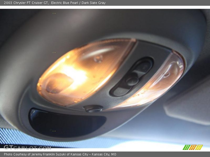 Electric Blue Pearl / Dark Slate Gray 2003 Chrysler PT Cruiser GT