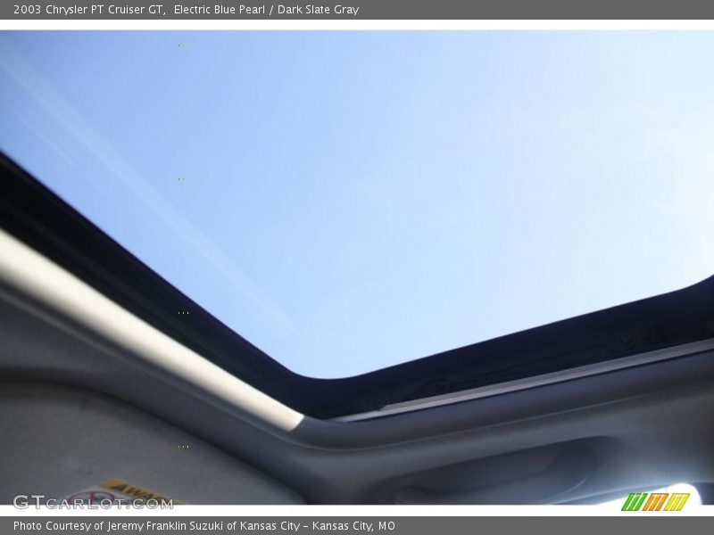 Electric Blue Pearl / Dark Slate Gray 2003 Chrysler PT Cruiser GT