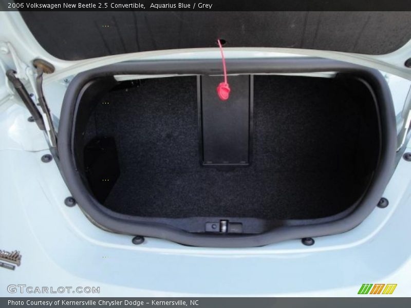 Aquarius Blue / Grey 2006 Volkswagen New Beetle 2.5 Convertible
