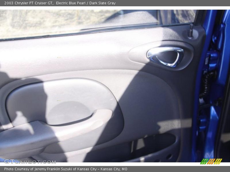 Electric Blue Pearl / Dark Slate Gray 2003 Chrysler PT Cruiser GT