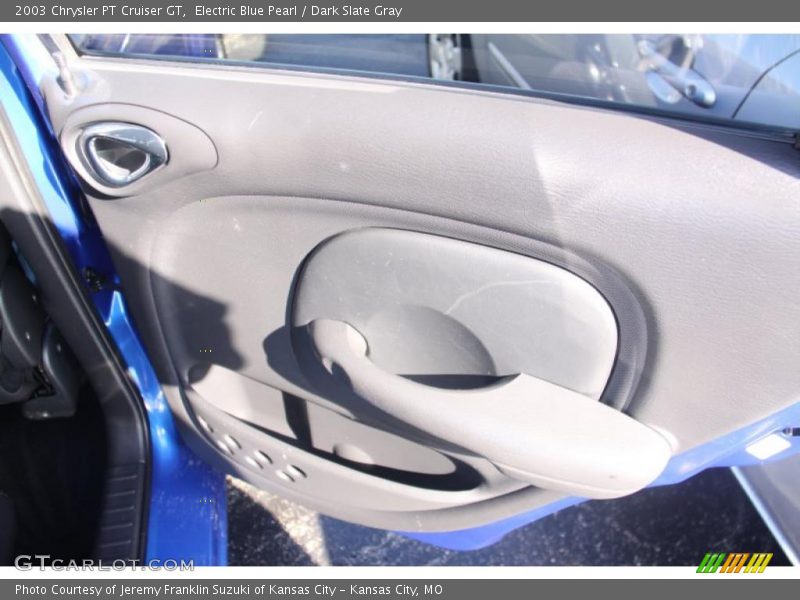 Electric Blue Pearl / Dark Slate Gray 2003 Chrysler PT Cruiser GT