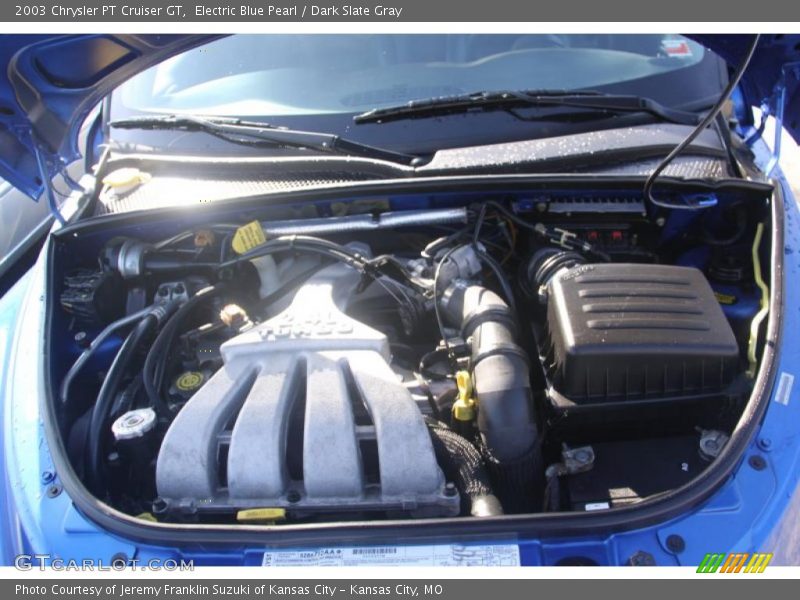Electric Blue Pearl / Dark Slate Gray 2003 Chrysler PT Cruiser GT