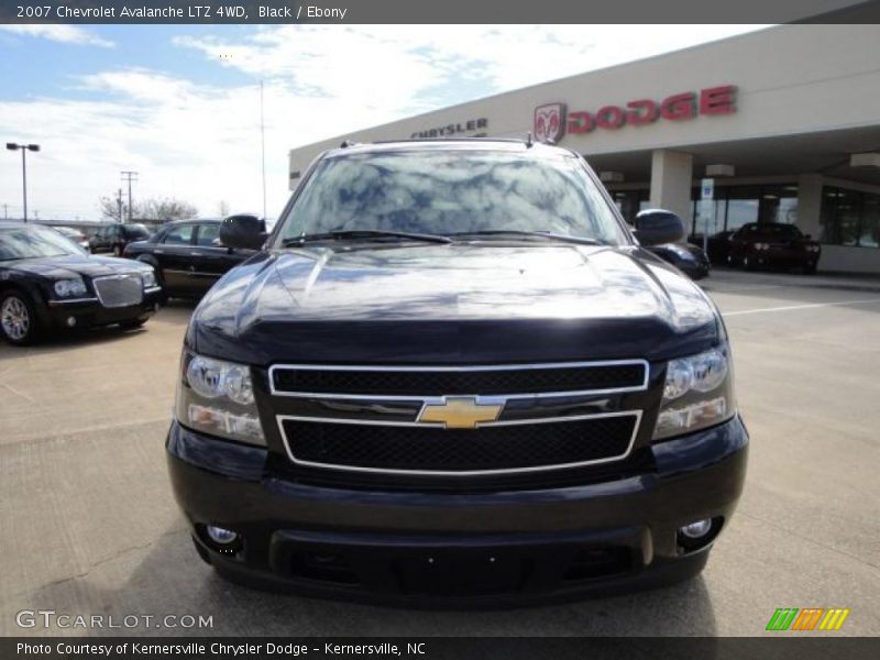 Black / Ebony 2007 Chevrolet Avalanche LTZ 4WD