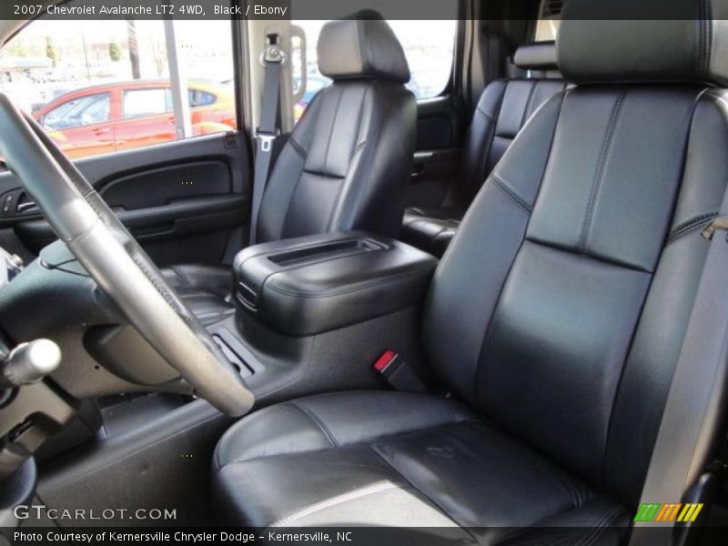 Black / Ebony 2007 Chevrolet Avalanche LTZ 4WD