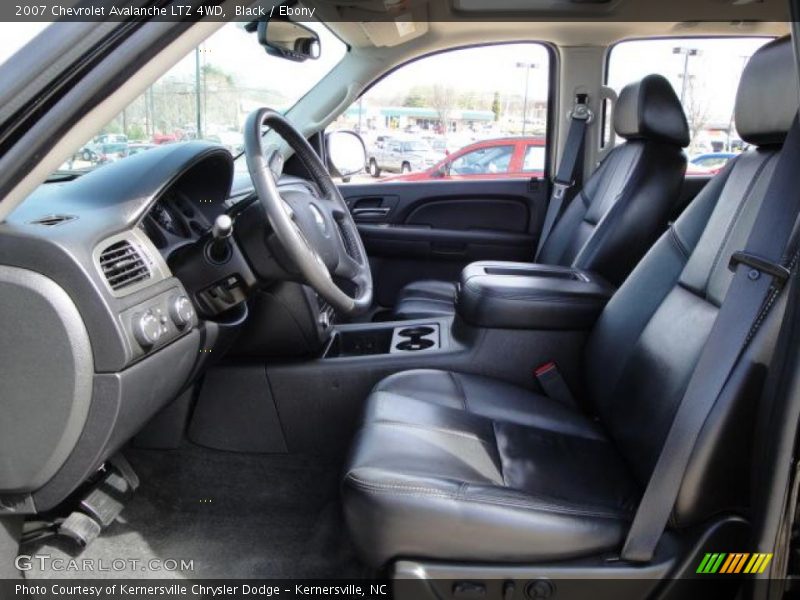 Black / Ebony 2007 Chevrolet Avalanche LTZ 4WD