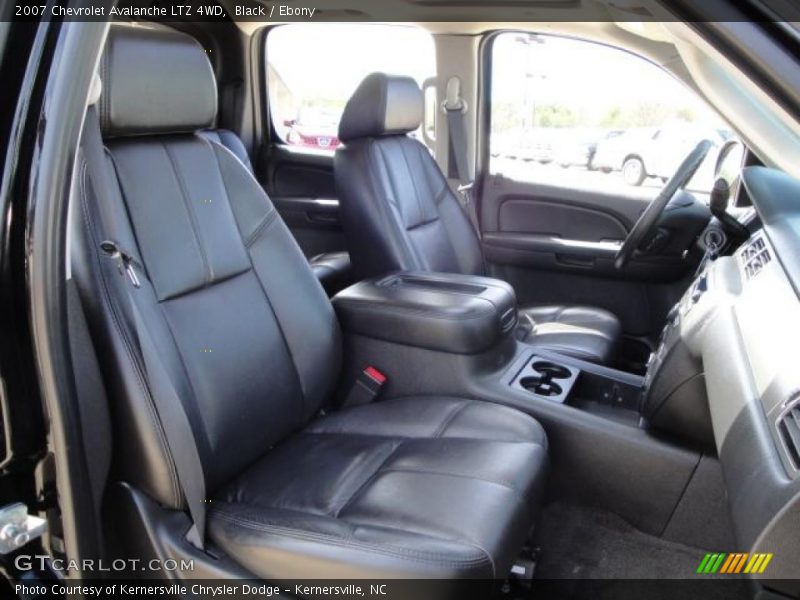 Black / Ebony 2007 Chevrolet Avalanche LTZ 4WD